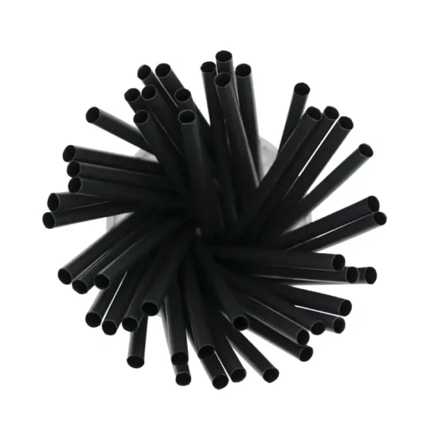 Carton pailles noires cellulose végétale 6 x 200 (40 sachets x 250)